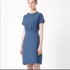 COS Chambray Denim Dress Womens size 4